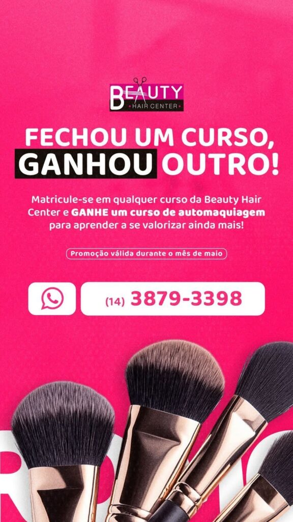 Fechou um curso, ganhou outro