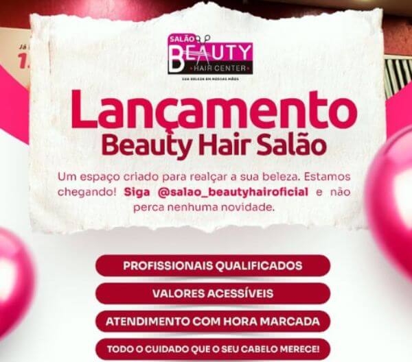 Beauty Hair Salão: a novidade que estavam esperando chegou!